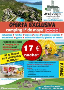 Oferta CCOO Camping Pirineo TB