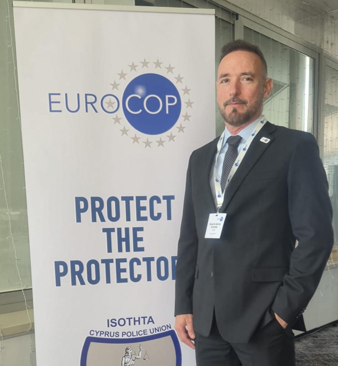 Roberto García González, nos president de EuroCOP