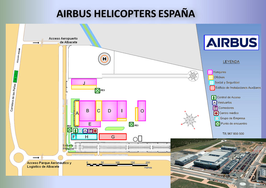 Plano Albacete Helicopteros