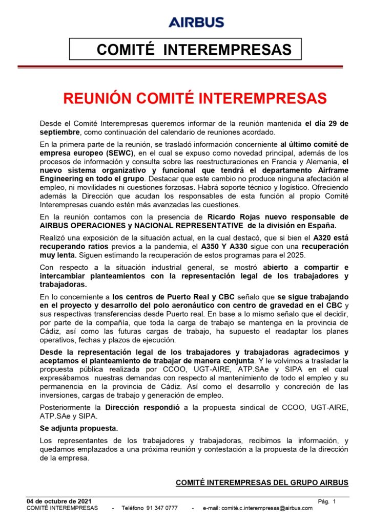 211004 Comunicado Comite Interempresas Page 0001