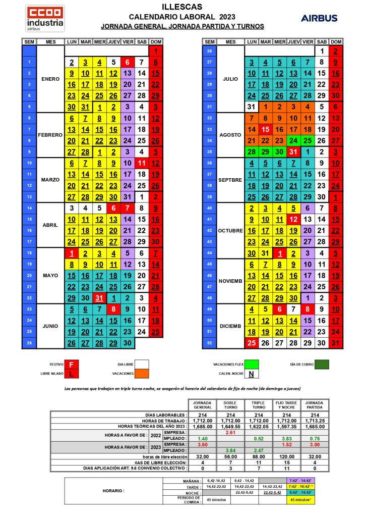 Illescas Calendario Jornada Normal Partida Y Turnos Page 0001