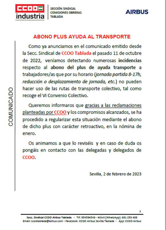 Tablada Plus Transporte