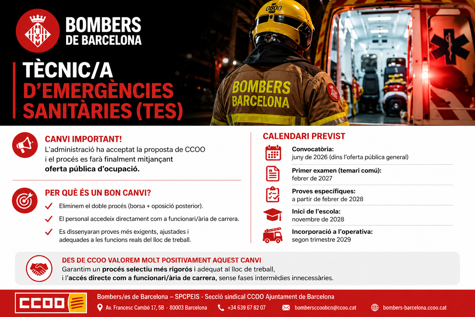 tes, bombers barcelona