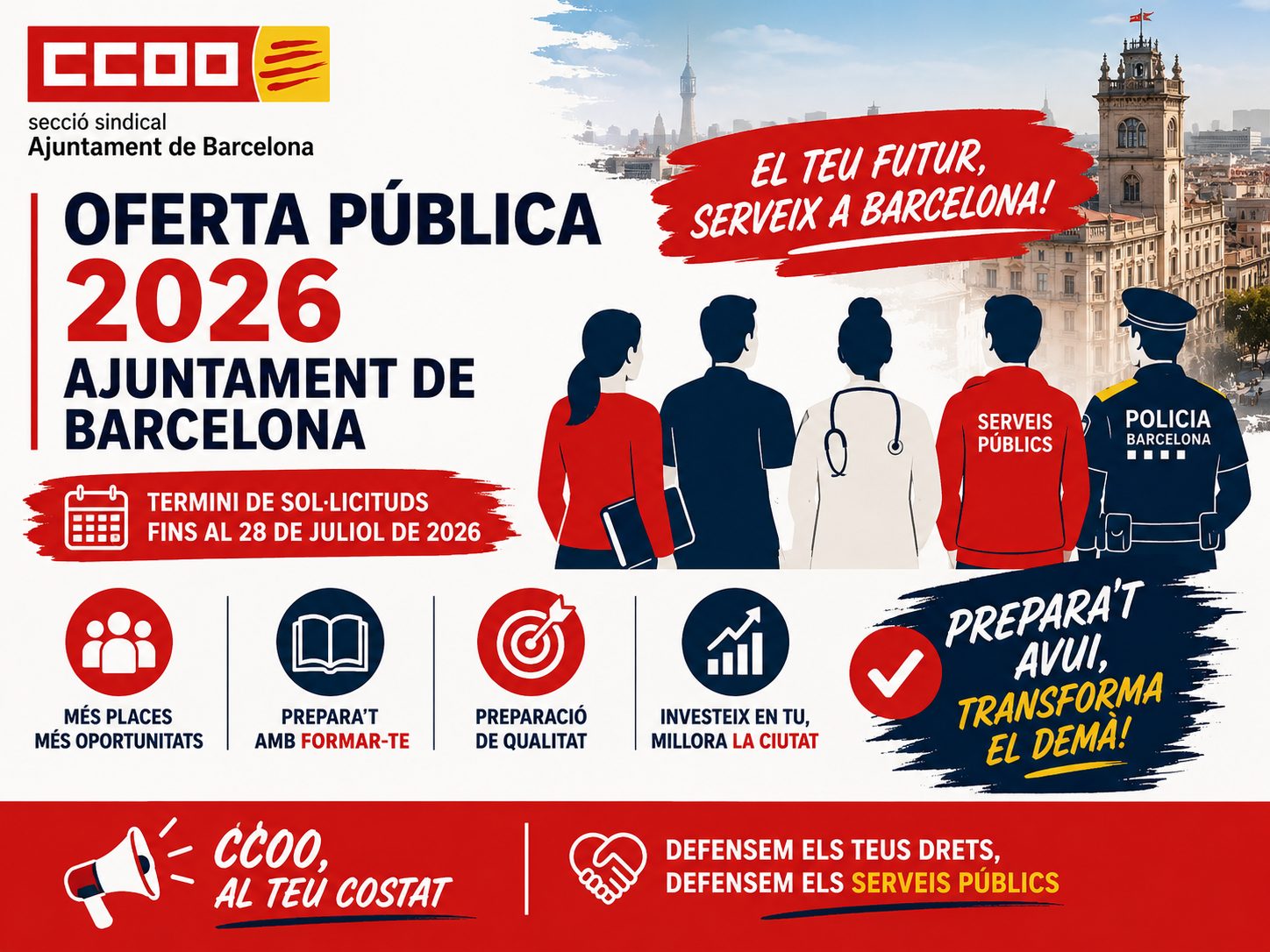 oferta publica ajuntament barcelona 2026