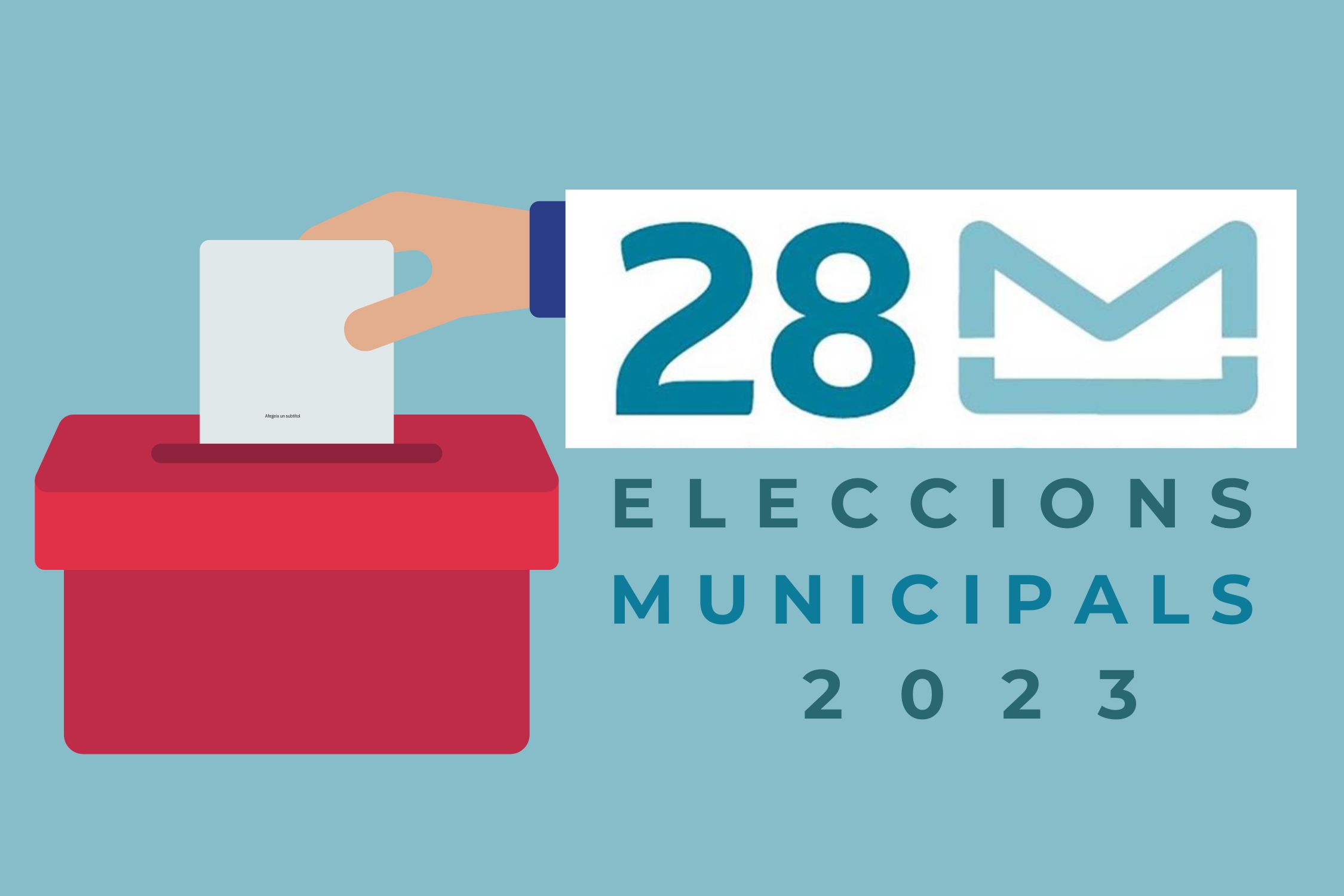 Eleccions Municipals 2023 Fons Blau