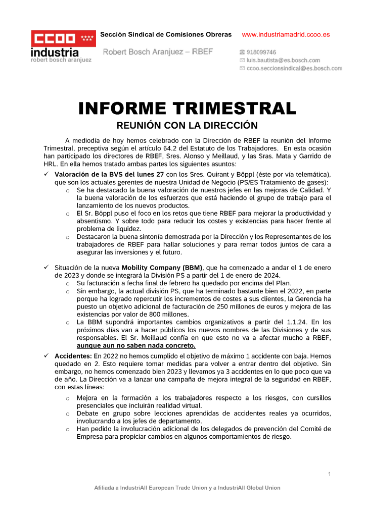 2023.03.29 Ccoo Aj Informe Trimestral 1