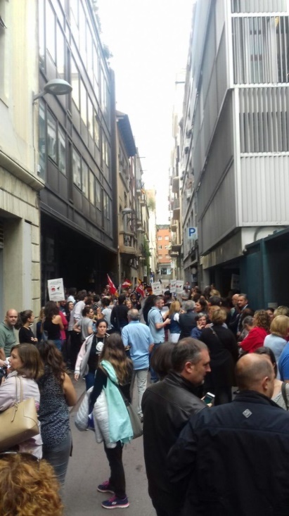 Concentració Al Carrer Minerva