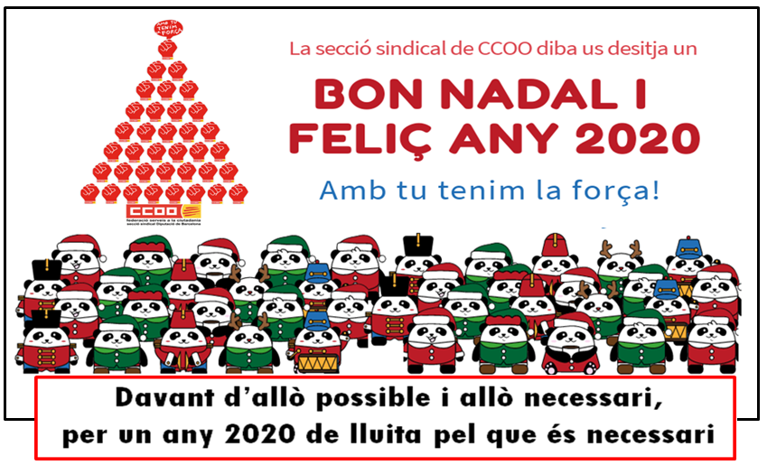 Bon Nadal I FeliÇ 2020 Tarjeta