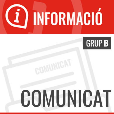 AVANCEM EN EL GRUP B A LA DIPUTACIÓ DE BARCELONA