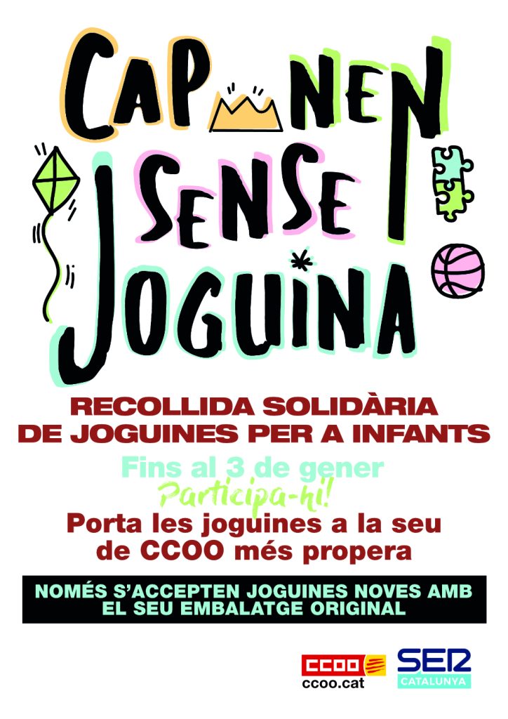 Cartell Cap Nen Sense Joguina 2022