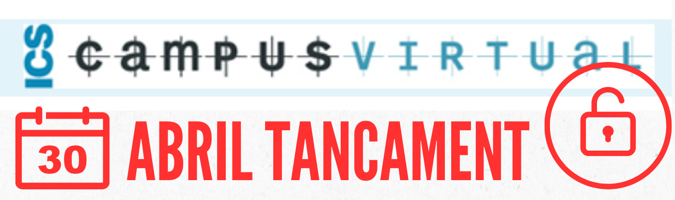 Tancament Campus virtual