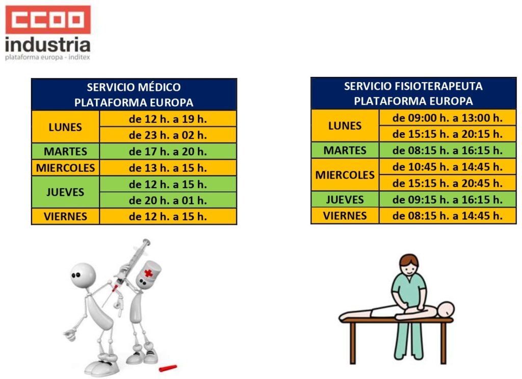 Horario Servicio Medico Y Fisio Enero 2022 Page 0001