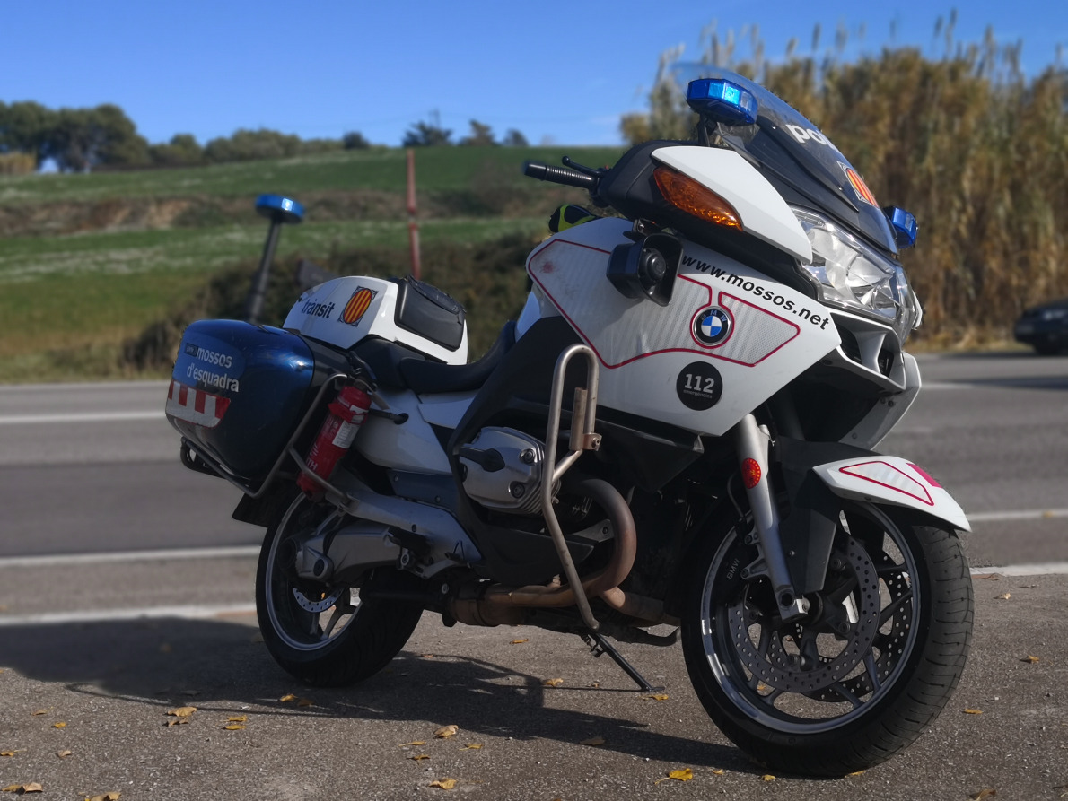 Moto Mossos d'Esquadra