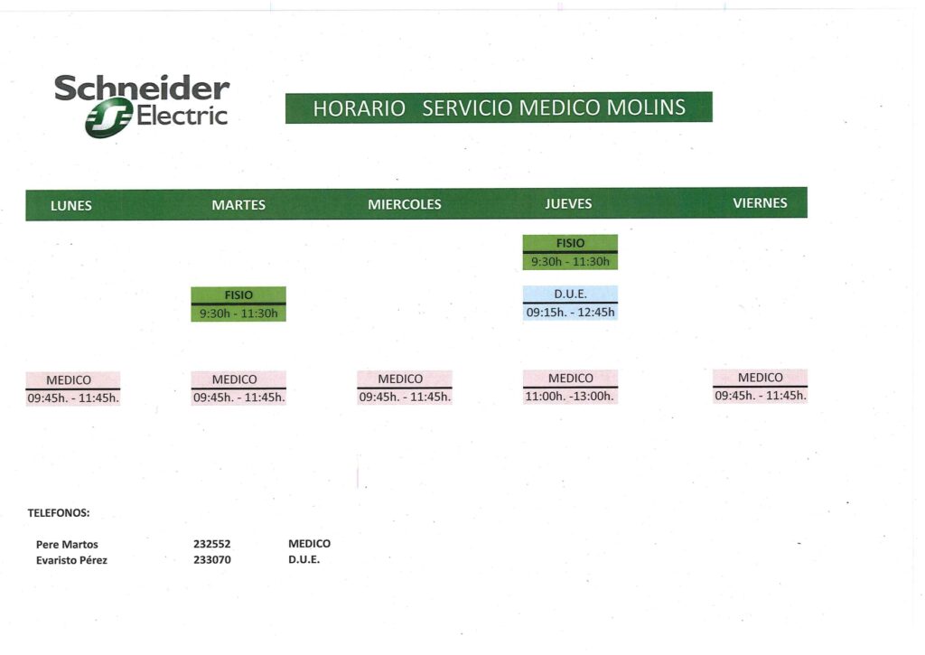 Horario Medico Page 0001